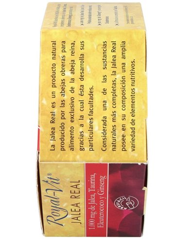 Jalea Real Royal Vit Ginseng 1000Mg Taurina  20Amp de Dietisa (Dielisa)