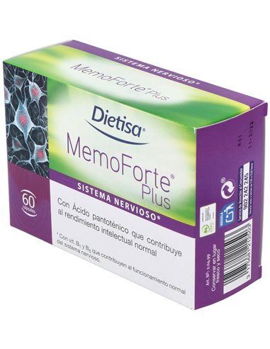 Memoforte Plus 60Cap. de Dietisa (Dielisa)