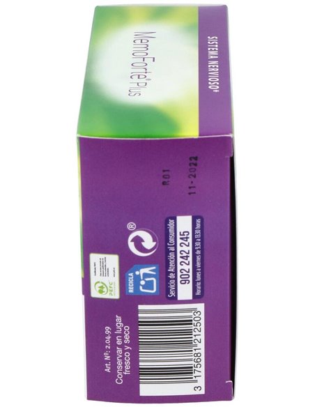 Memoforte Plus 60Cap. de Dietisa (Dielisa)