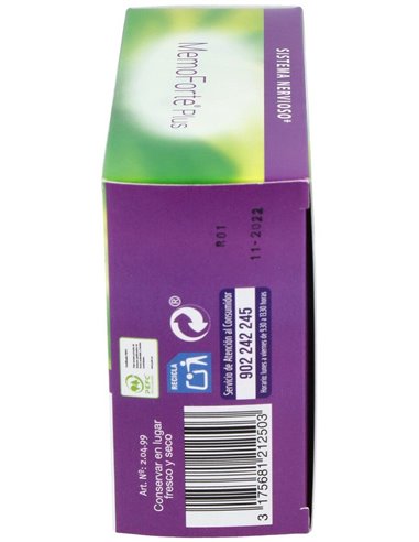 Memoforte Plus 60Cap. de Dietisa (Dielisa)