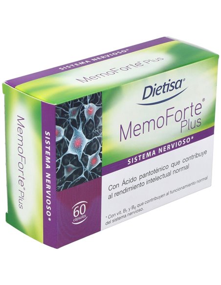 Memoforte Plus 60Cap. de Dietisa (Dielisa)