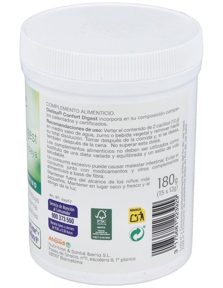Confort Digest Papaya   Envase 180 G.(15 Dias) de Dielisa®