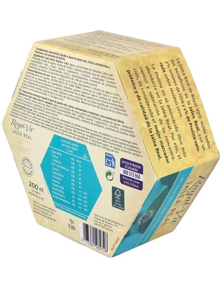 Royal-Vit Mente Activa Envase Que Contiene 20 Viales de Royal-Vit®