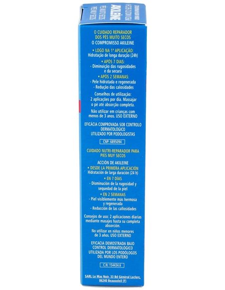 Crema Nutri-Reparadora Pies Secos 75Ml. de Akileine