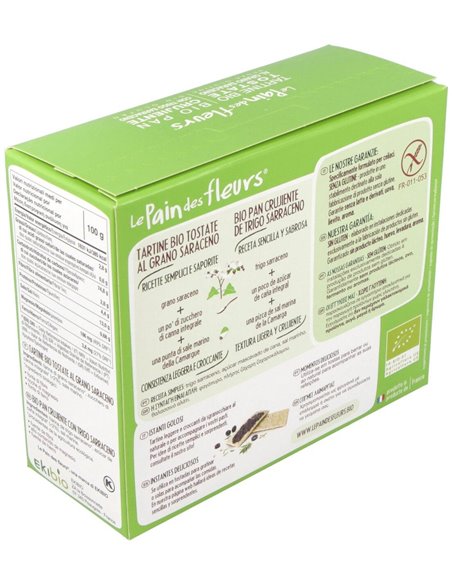 Cracker Trigo Sarraceno 150Gr. Bio Sg Vegan de Le Pain Des Fleurs
