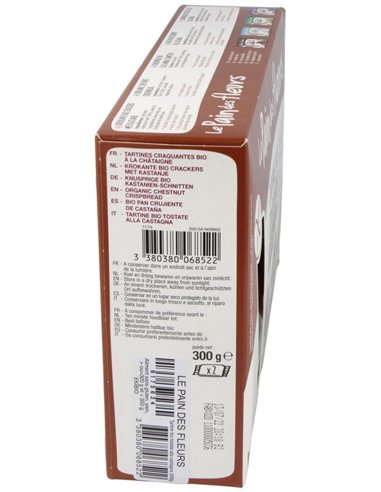 Cracker Castaña 300Gr. Bio Sg Vegan de Le Pain Des Fleurs