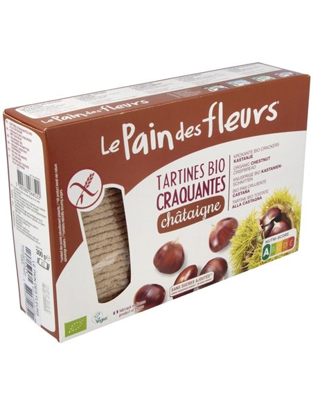 Cracker Castaña 300Gr. Bio Sg Vegan de Le Pain Des Fleurs