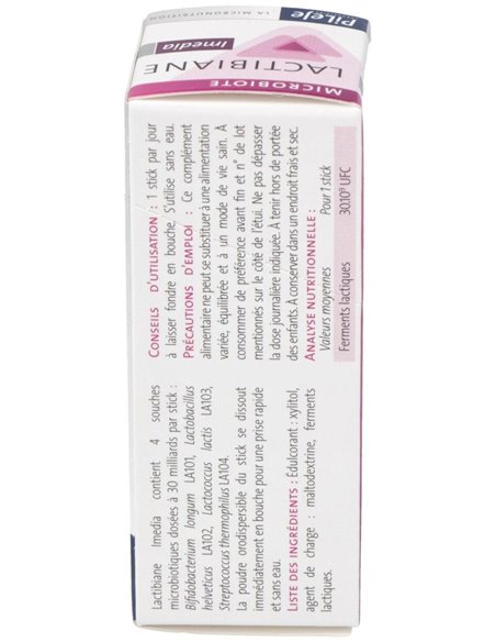 Lactibiane Imedia 4Sticks de Pileje