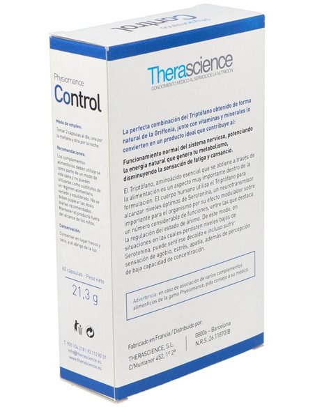 Physiomance Control 60Cap. de Therascience