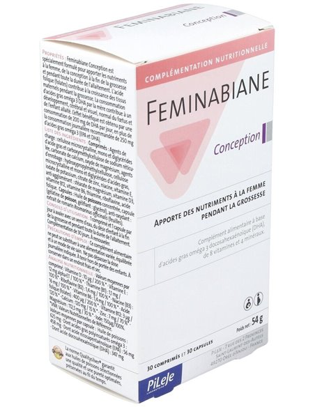 Feminabiane Concepción  30 comp-30 cáp de Pileje