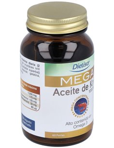 Omega 3 Mega Aceite De Krill  Envase 60 Perlas(30-60 Días) de Dielisa® 2