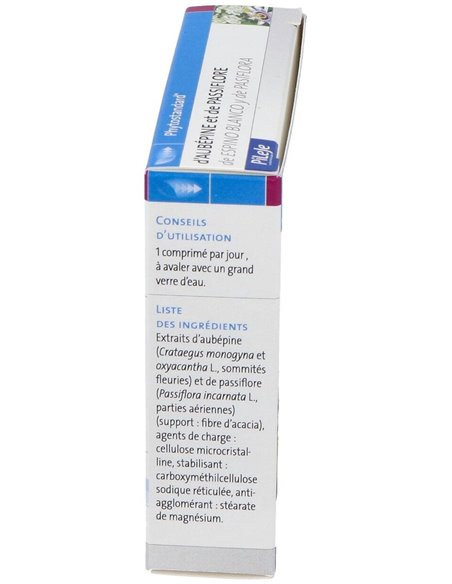 Espino Blanco - Pasiflora 30 comprimidos de Pileje