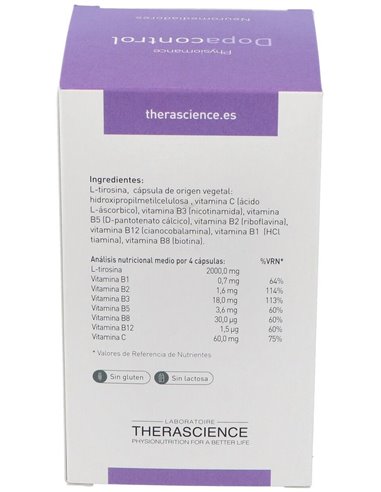 Physiomance Dopacontrol 90Cap. de Therascience