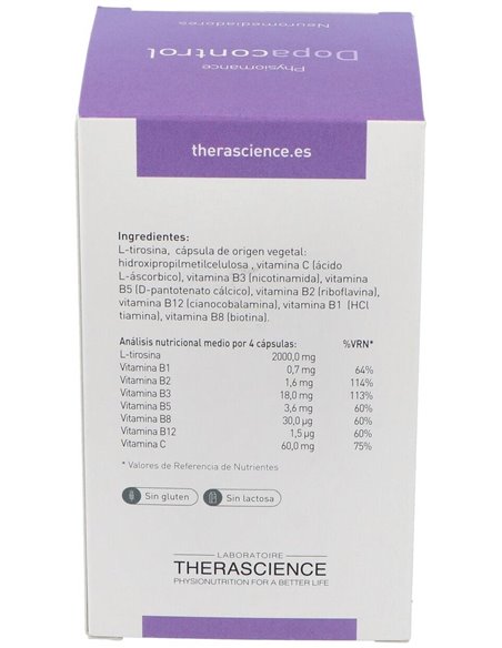 Physiomance Dopacontrol 90Cap. de Therascience