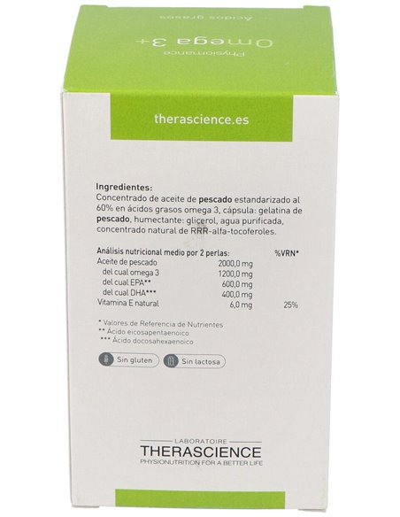 Physiomance Omega 3 Plus 90Perlas de Therascience