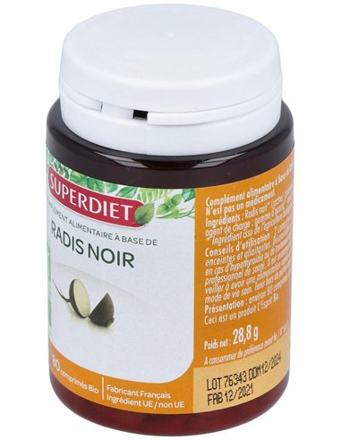 Rabano Negro Bio 80Comp. de Superdiet