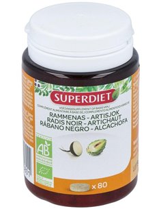 Rabano Negro+Alcachofa 80Comp. de Superdiet 2