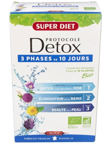 Protocolo Detox 30Amp. de Superdiet