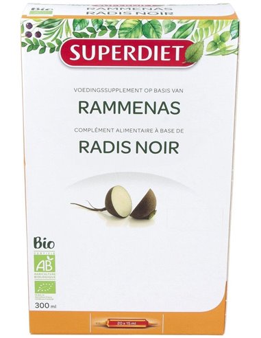 Rabanofit (Rabano Negro) Bio 20Amp de Superdiet