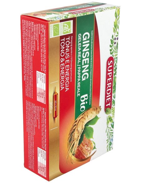 Ginseng+Jalea Real Bio 20Amp. de Superdiet