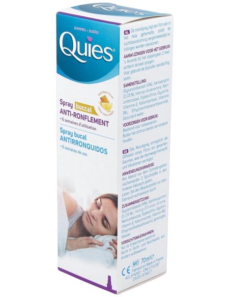 Quies Antironquidos Spray 70Ml. de Quies