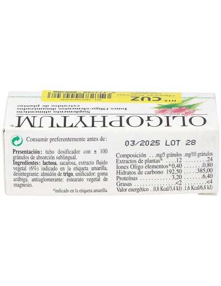 Oligophytum Cobre Zinc de Holistica