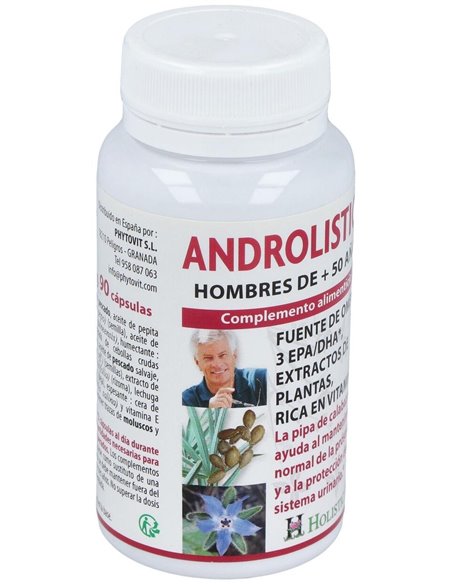 Androlistica 90 Caps. de Holistica