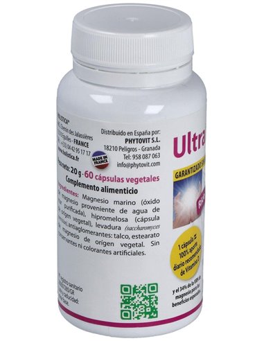 Ultra D-Sium Vit.D + Mg 60Perlas de Holistica