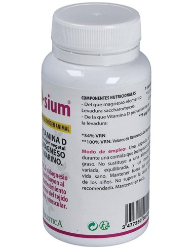 Ultra D-Sium Vit.D + Mg 60Perlas de Holistica