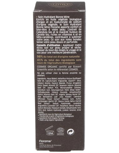 Crema Hidratante Buena Cara Hombre 50Ml. de Florame