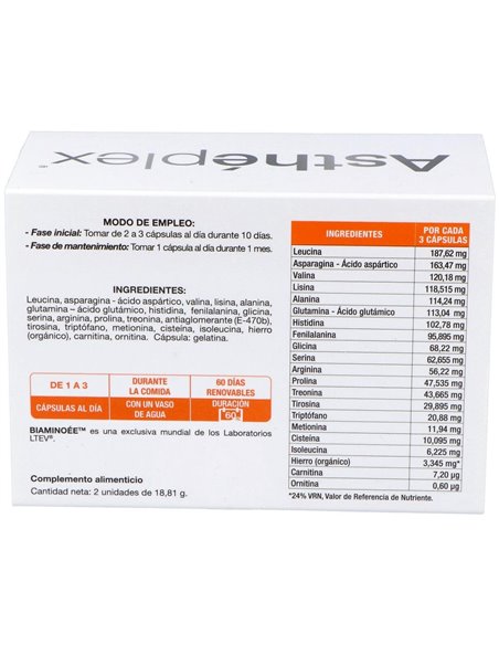 Astheplex Pack Ahorro 30+30Cap. de Astheplex