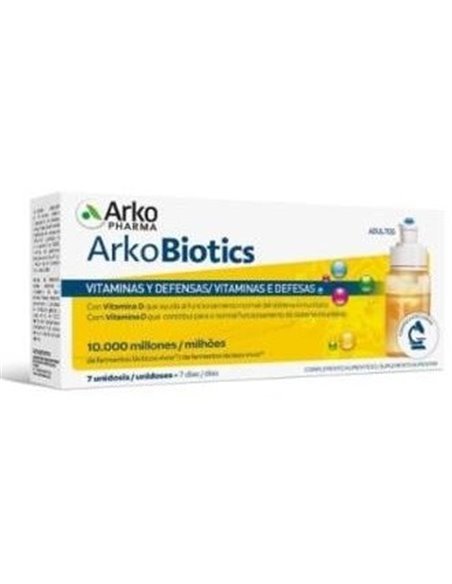 Arkobiotics Vitaminas Y Defensas Adultos 7Uni. de Arkopharma