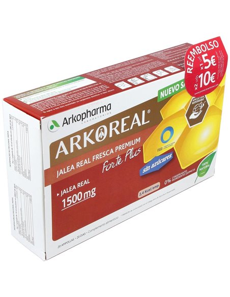 Arkoreal Jalea Real 1500Mg 20Amp. S/A de Arkopharma