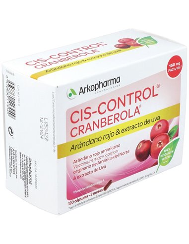 Cis Control Cranberola 120Cap. de Arkopharma