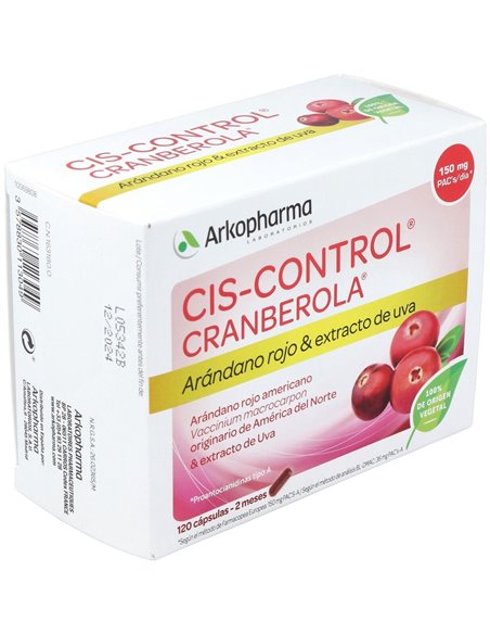 Cis Control Cranberola 120Cap. de Arkopharma