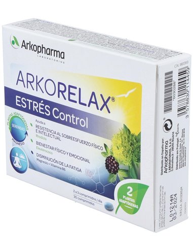 Arkorelax Estres 30Comp. de Arkopharma
