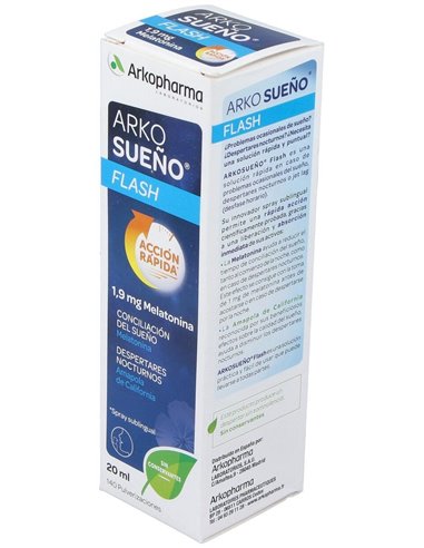 Arkorelax Sueño Flash Spray Sublingual 20Ml. de Arkopharma