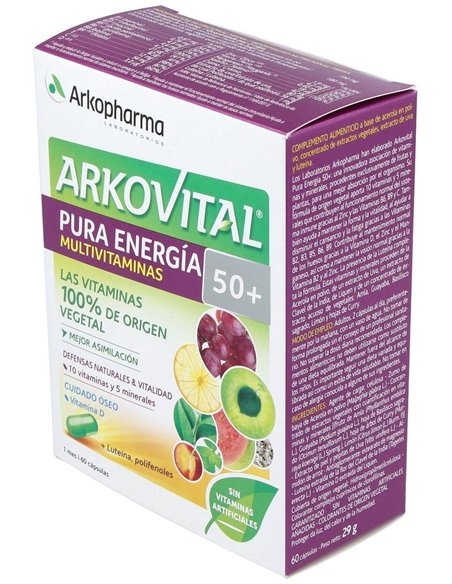 Arkovital Pura Energia Senior +50 60Cap. de Arkopharma