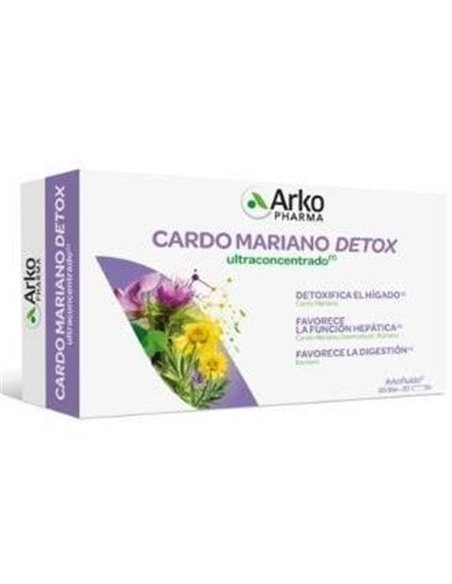 Arkofluido Cardo Mariano 20Amp. Bio de Arkopharma