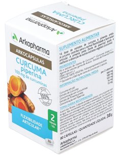 Curcuma 80Arkocapsulas. Bio de Arkopharma 2