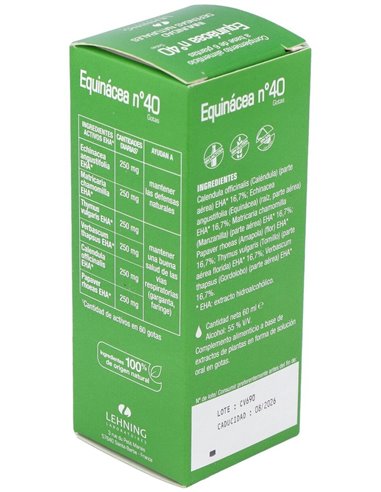 Echinacea Nº40 60Ml. de Lehning