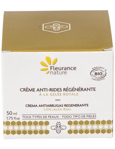 Crema Antiarrugas Regenerante Con Jalea 50Ml Bio de Fleurance Nature