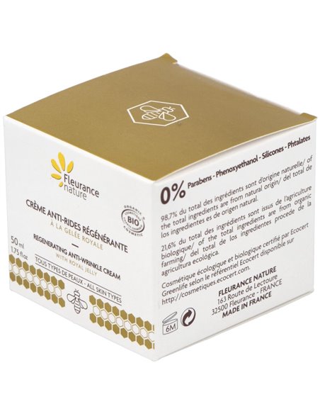 Crema Antiarrugas Regenerante Con Jalea 50Ml Bio de Fleurance Nature