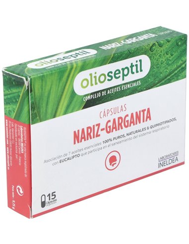Olioseptil Sinus 15Cap. de Ineldea