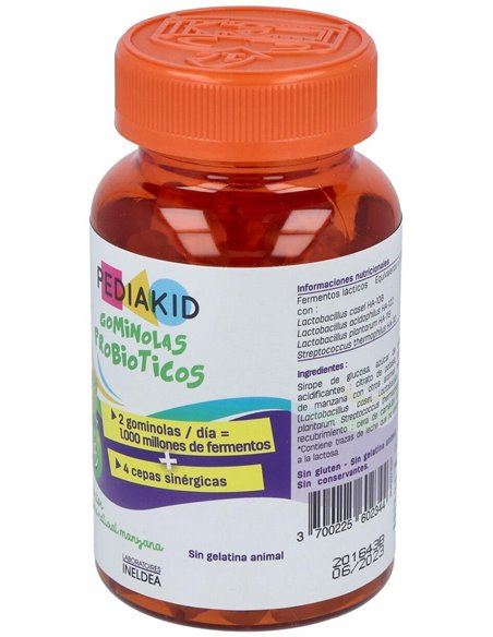 Pediakid Gominolas Probioticos 60Gominolas de Ineldea