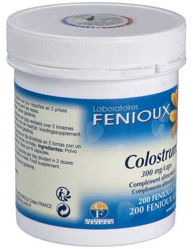 Calostrum 300Mg. 200Cap. de Fenioux