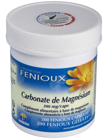 Carbonato De Magnesio 200Cap. de Fenioux