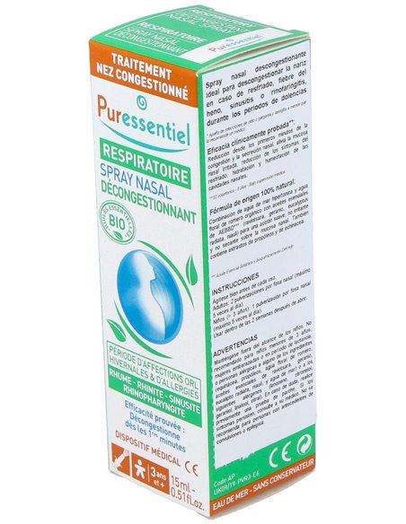 Spray Nasal Descongestivo 15Ml. de Puressentiel
