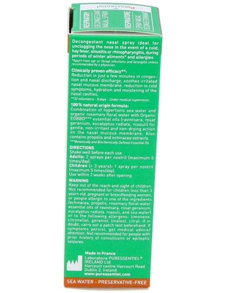 Spray Nasal Descongestivo 15Ml. de Puressentiel