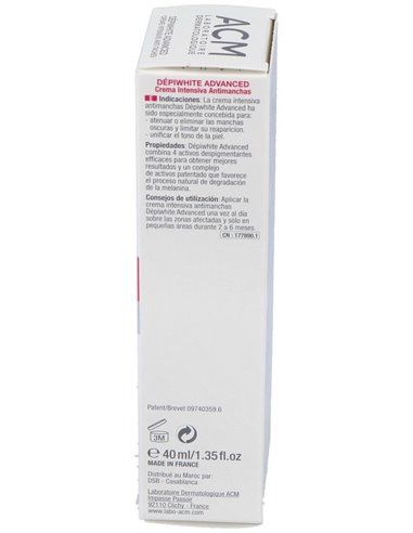 Depiwhite Advanced Crema Despigmentante 40Ml. de Acm Laboratoires
